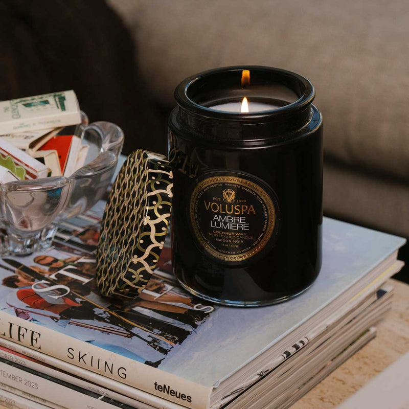 Ambre Lumiere - Large Jar Candle