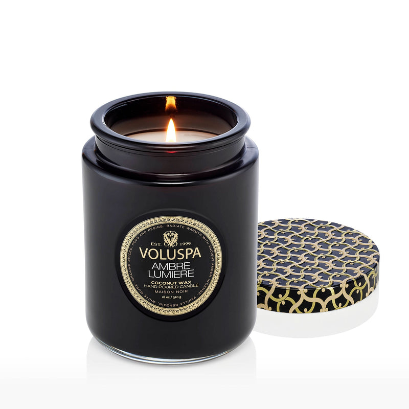 Ambre Lumiere - Large Jar Candle