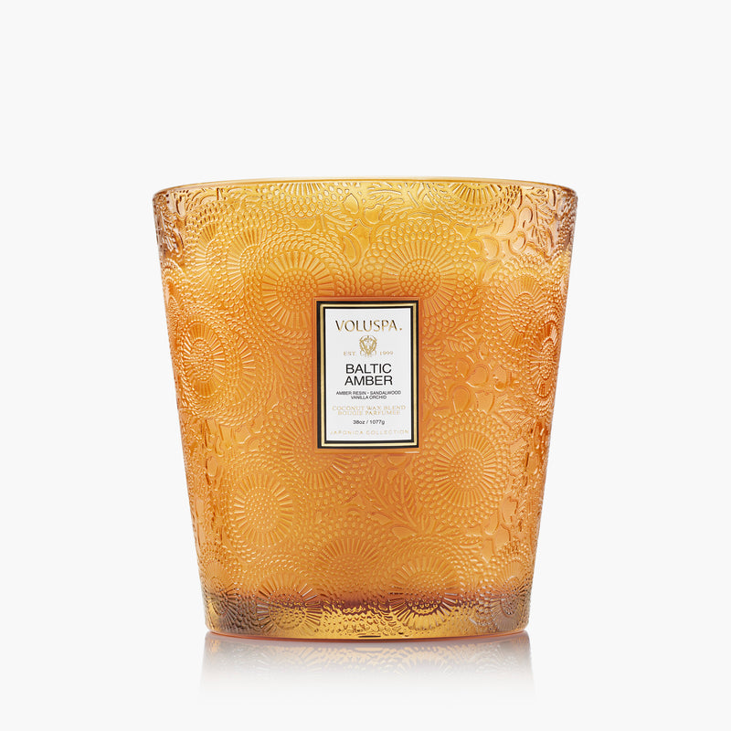 Baltic Amber - 3 Wick Hearth Candle