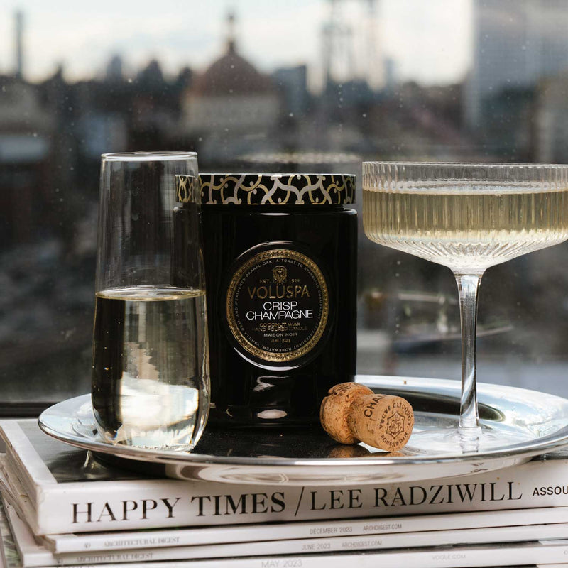 Crisp Champagne - Large Jar Candle - view 2