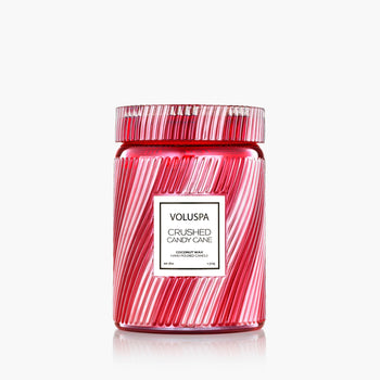Crushed Candy Cane - Large Jar Candle