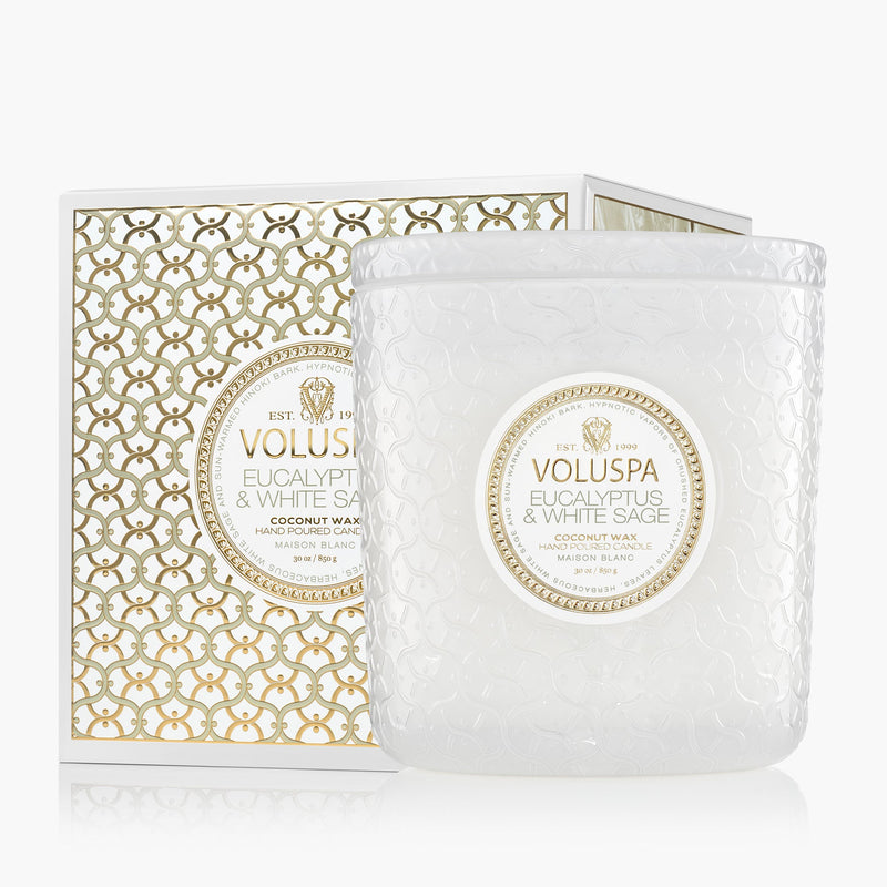 Eucalyptus & White Sage - Luxe Candle