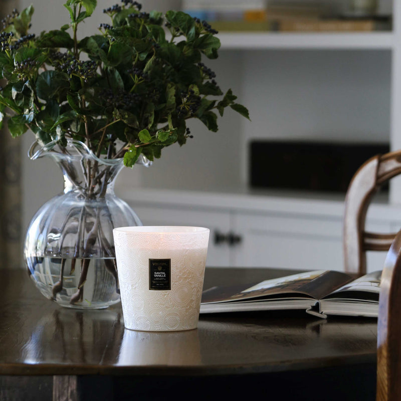 Santal Vanille - 3 Wick Hearth Candle