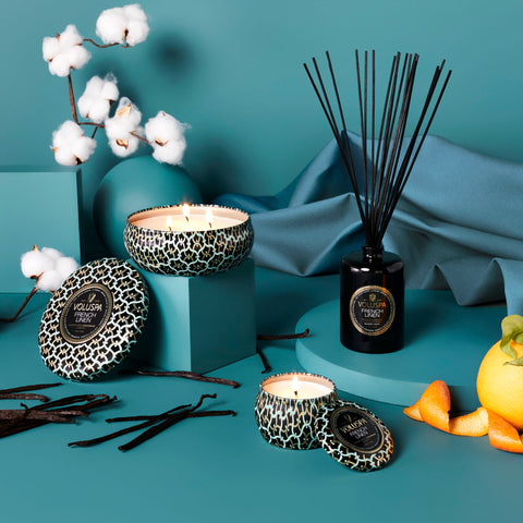 French Linen - 3 Wick Tin Candle