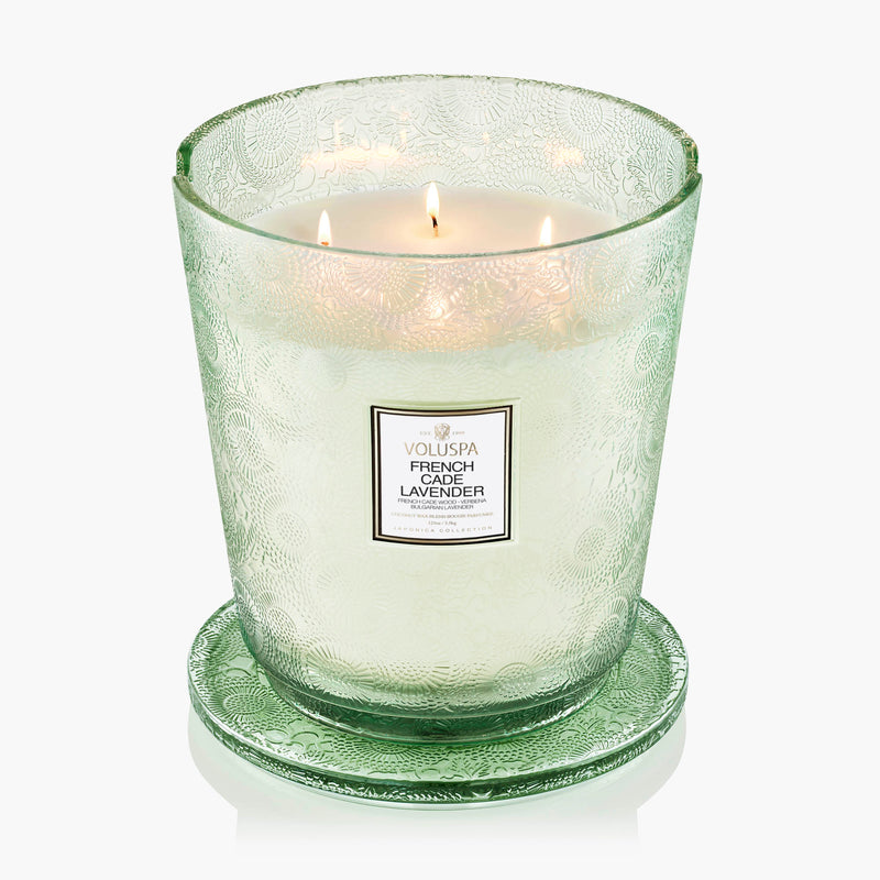 French Cade Lavender - 5 Wick Hearth Candle