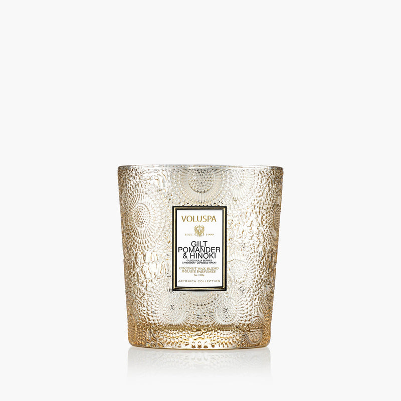 Gilt Pomander & Hinoki - Classic Candle