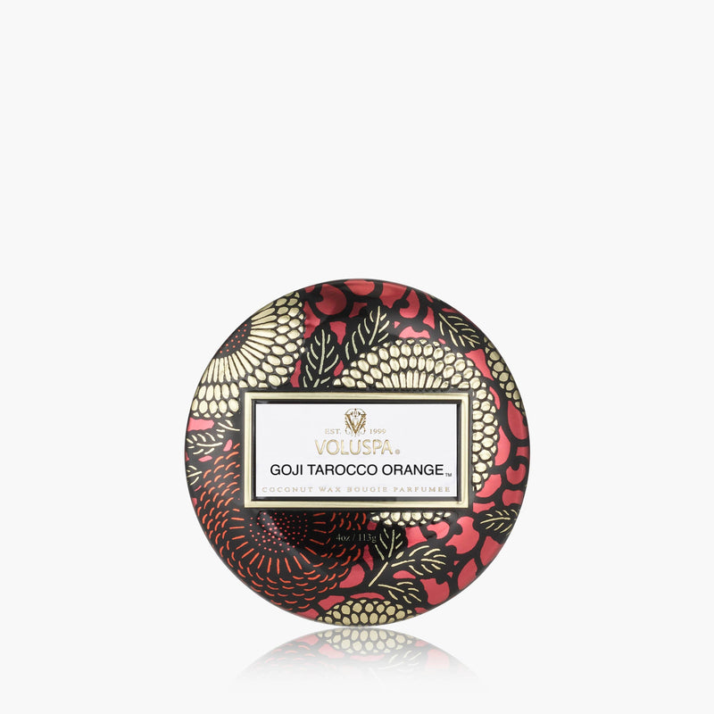 Goji Tarocco Orange - Mini Tin Candle