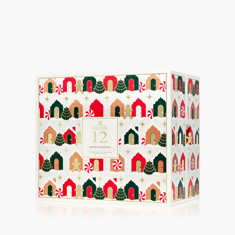 12 Day Holiday Village Advent Calendar - Assorted Gift Set - view 6