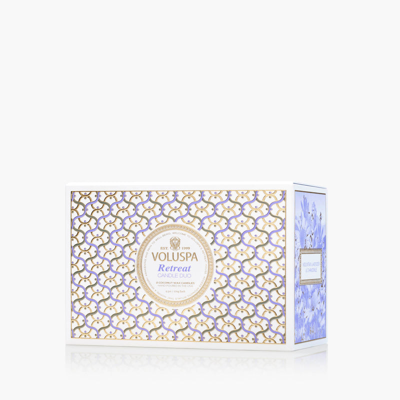 Retreat Candle Duo - Gift Set