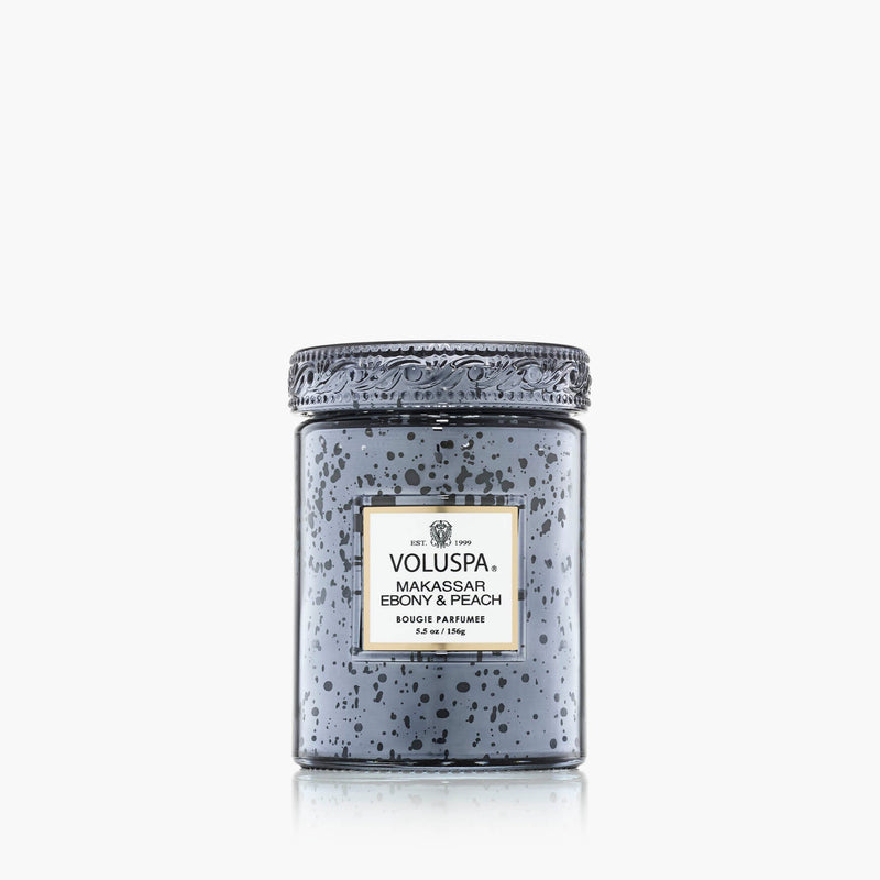 Makassar Ebony & Peach - Small Jar Candle