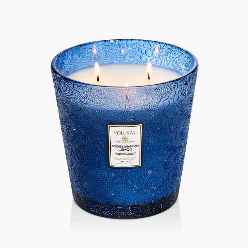 Mediterranean Lemon - 3 Wick Hearth Candle