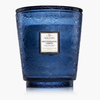 Mediterranean Lemon - 5 Wick Hearth Candle