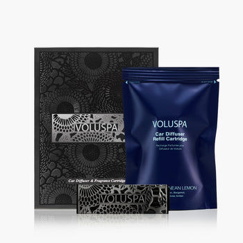 Mediterranean Lemon - Car Diffuser Starter Kit