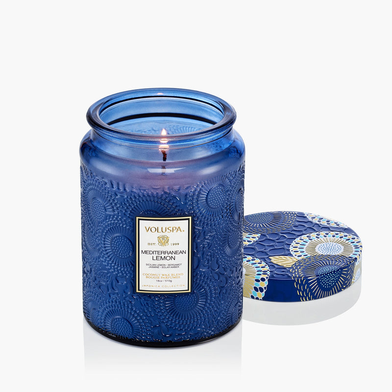 Mediterranean Lemon - Large Jar Candle