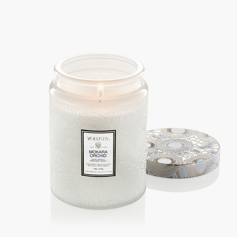Mokara Orchid - Large Jar Candle