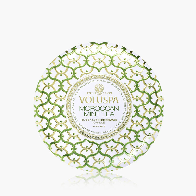 Moroccan Mint Tea - 3 Wick Tin Candle