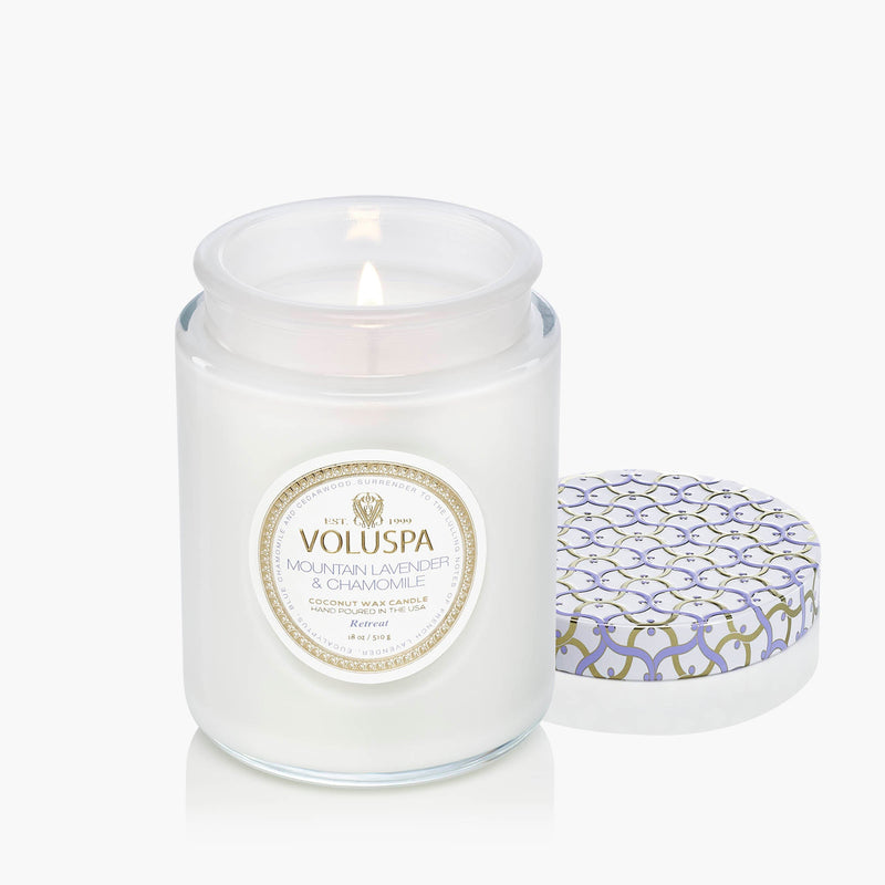 Mountain Lavender & Chamomile - Large Jar Candle