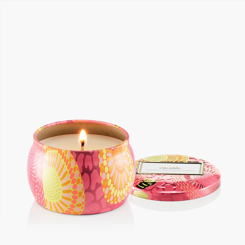 Nāpali Passion Fruit - Mini Tin Candle