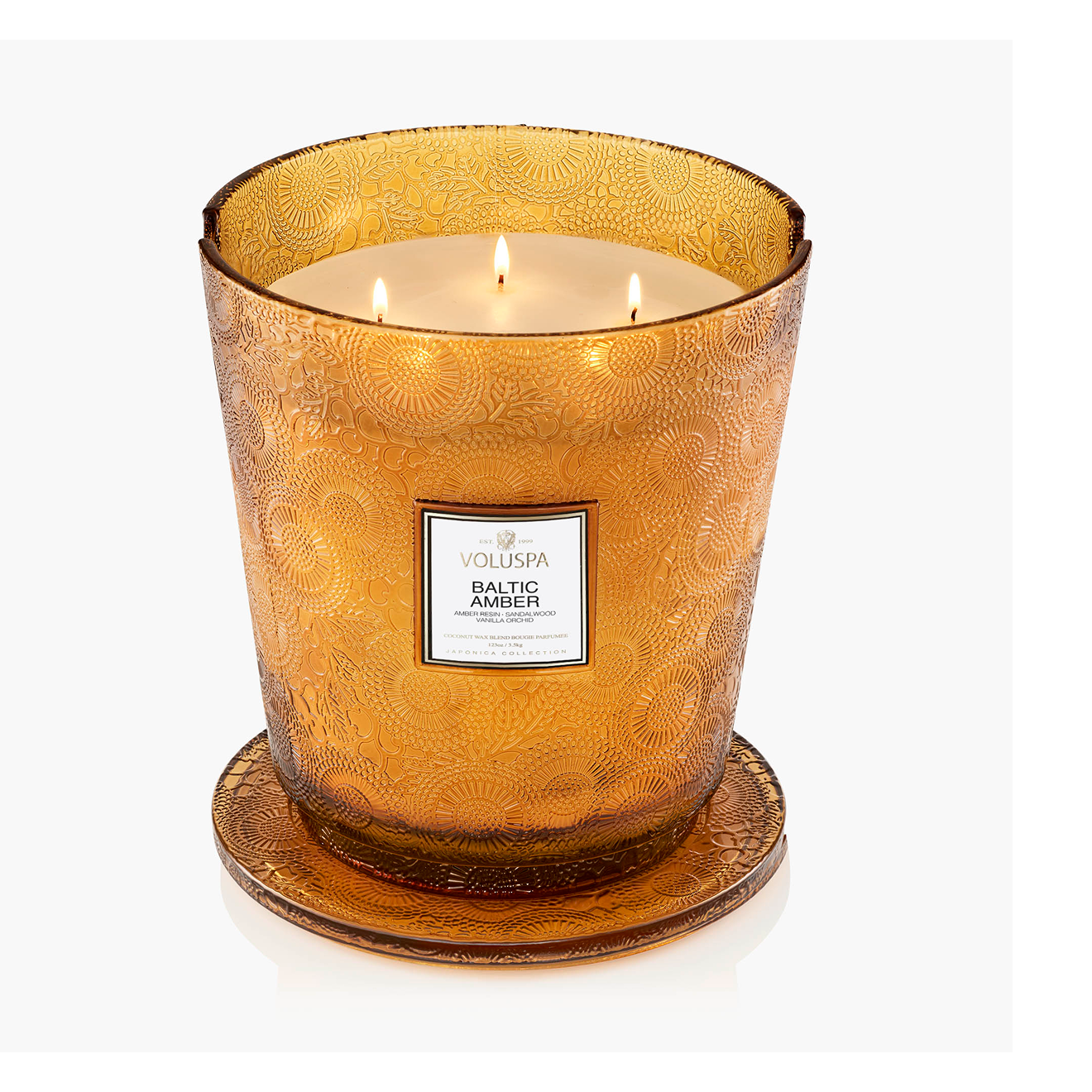 Baltic Amber - 5 Wick Hearth Candle - hover image