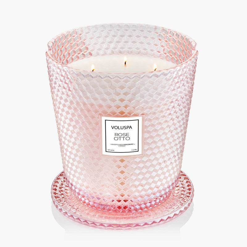 Rose Otto - 5 Wick Hearth Candle - view 2