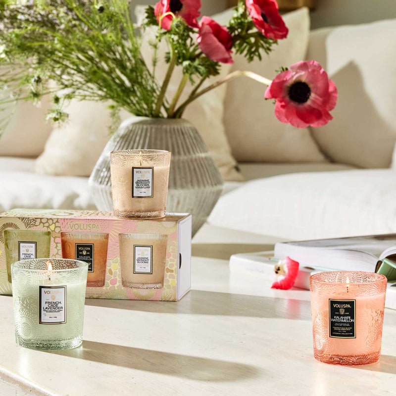 Home Refresh - 3 Demi Candle Gift Set