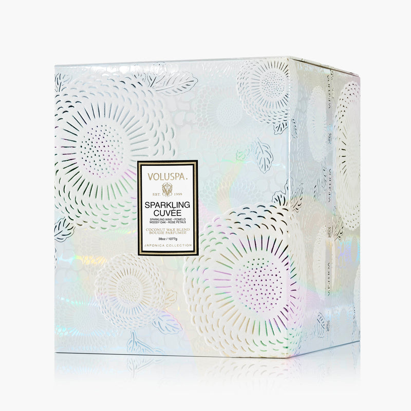 Sparkling Cuvée - 3 Wick Hearth Candle - view 5