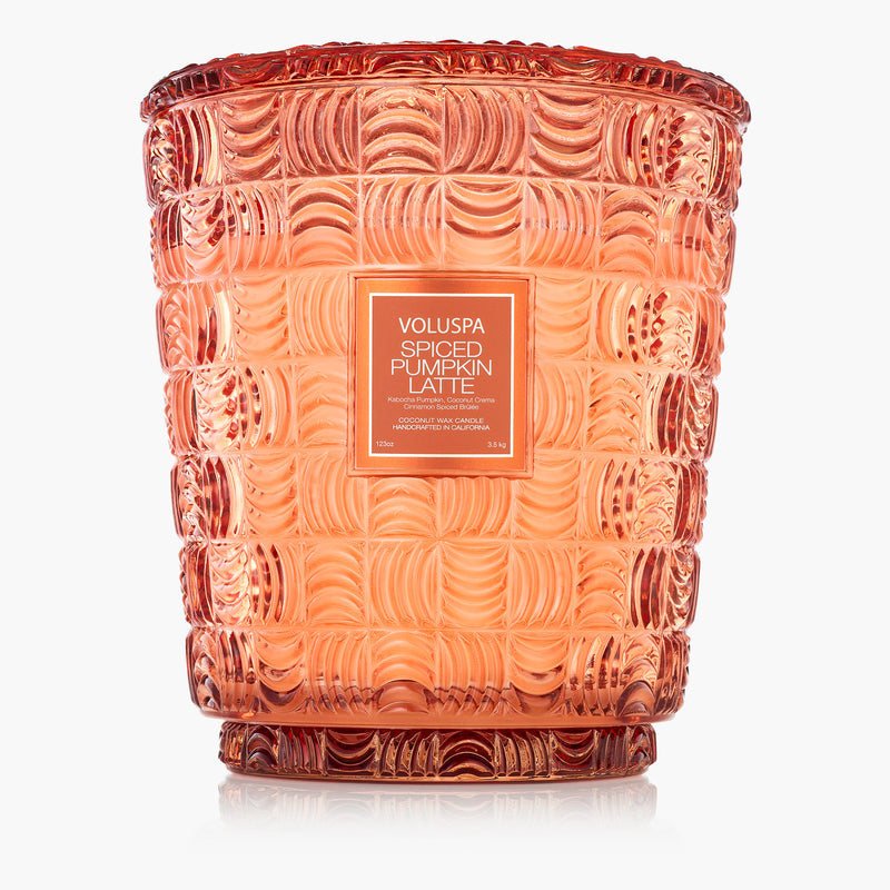 Spiced Pumpkin Latte - 5 Wick Hearth Candle