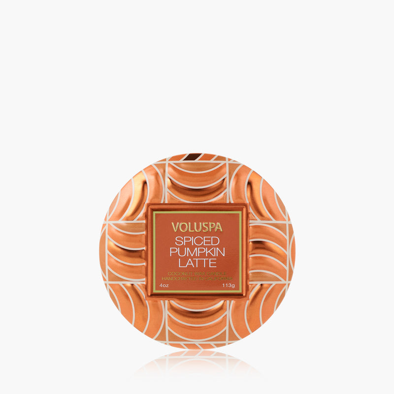 Spiced Pumpkin Latte - Mini Tin Candle