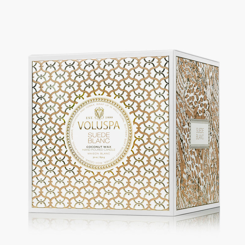 Suede Blanc - Luxe Candle