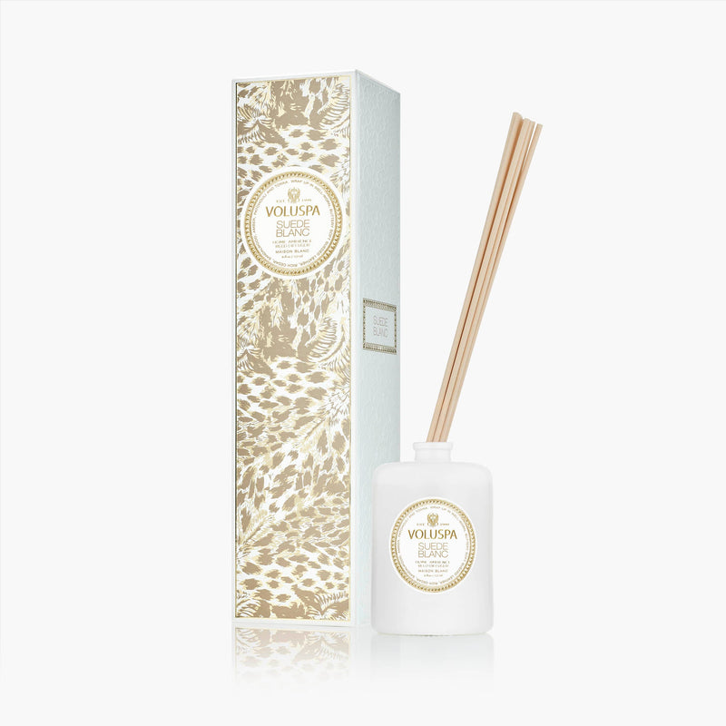 Suede Blanc - Reed Diffuser