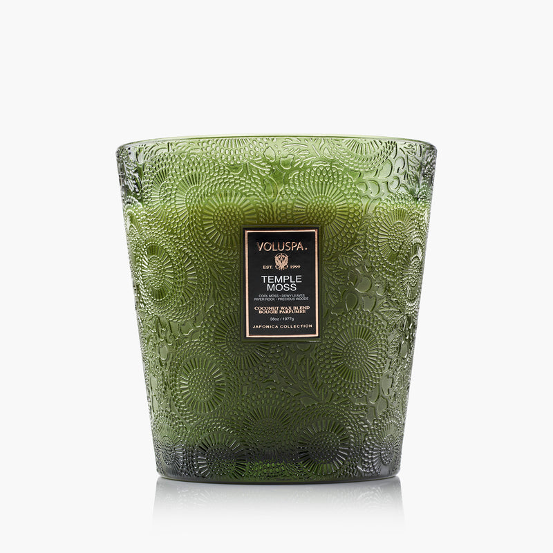 Temple Moss - 3 Wick Hearth Candle