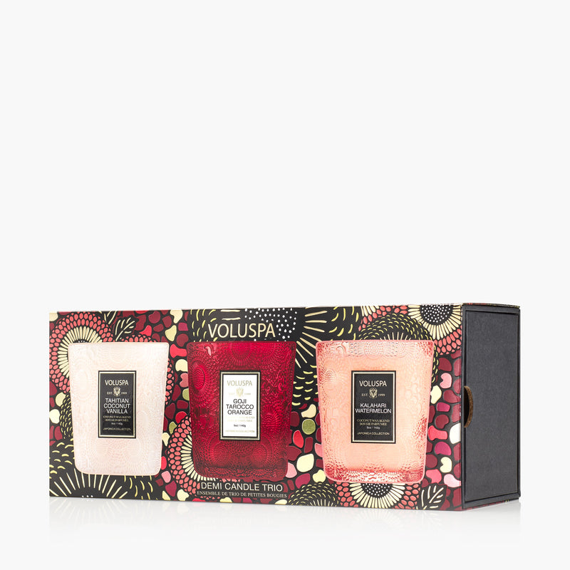 Fruits of Paradise - 3 Demi Candle Gift Set - view 3