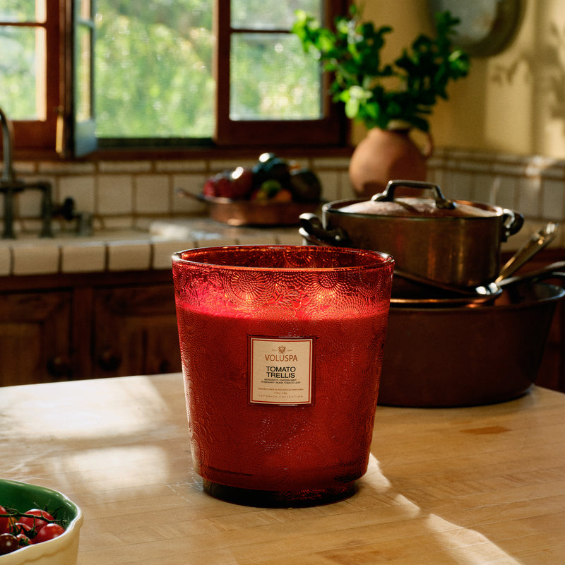 Tomato Trellis - 5 Wick Hearth Candle - view 3
