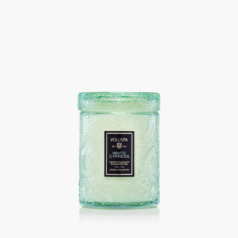 White Cypress - Small Jar Candle