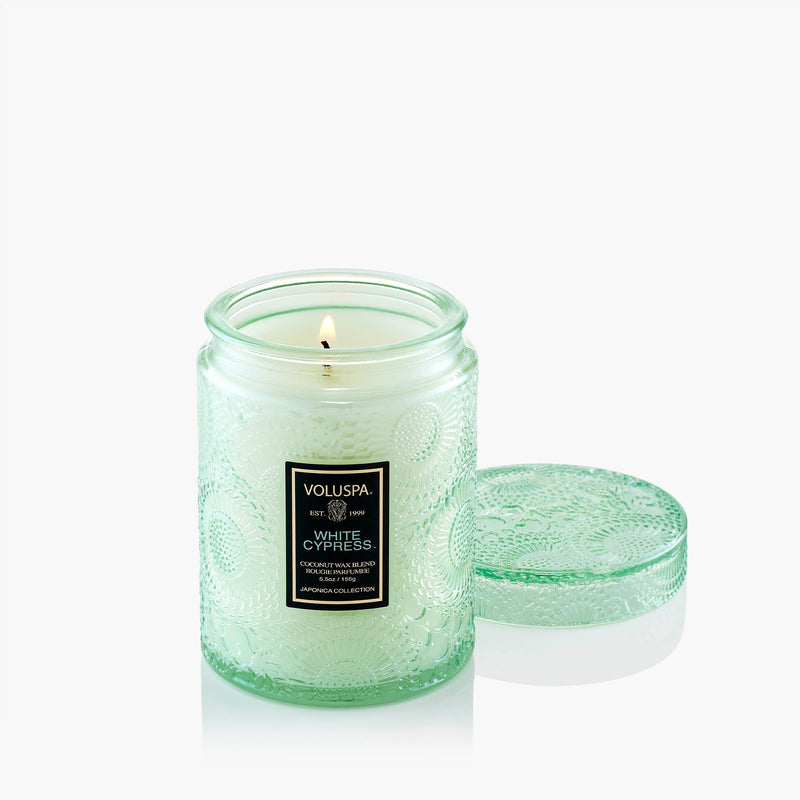 White Cypress - Small Jar Candle