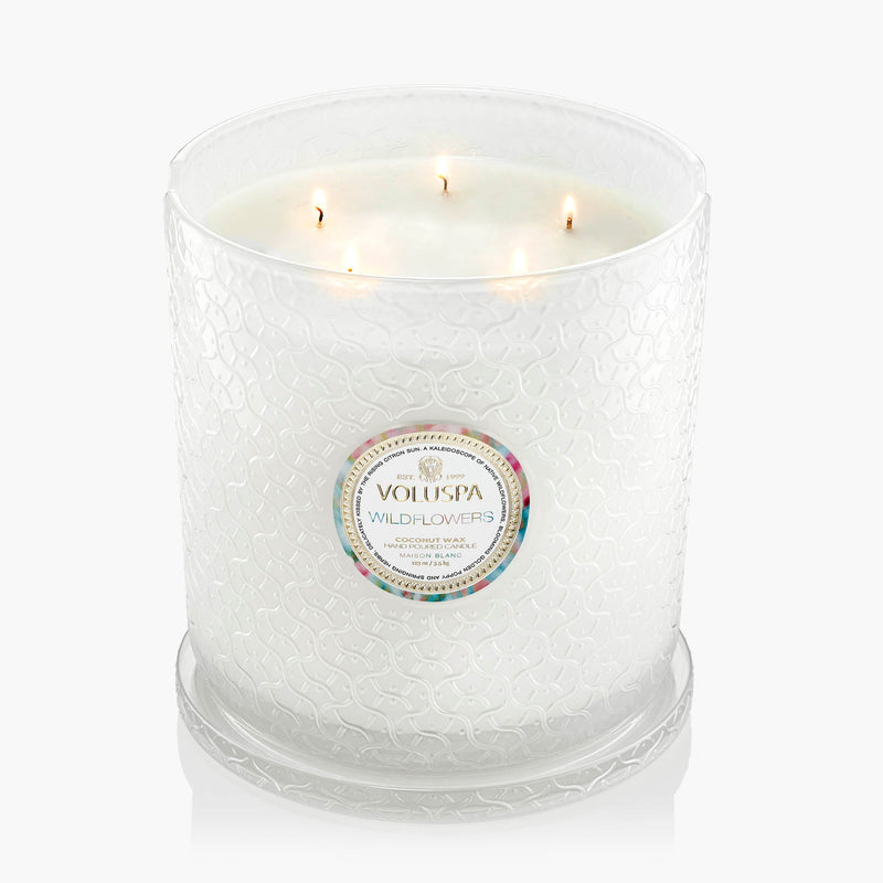 Wildflowers - 5 Wick Hearth Candle