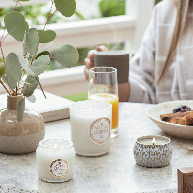 Eucalyptus & White Sage - Petite Jar Candle - view 6