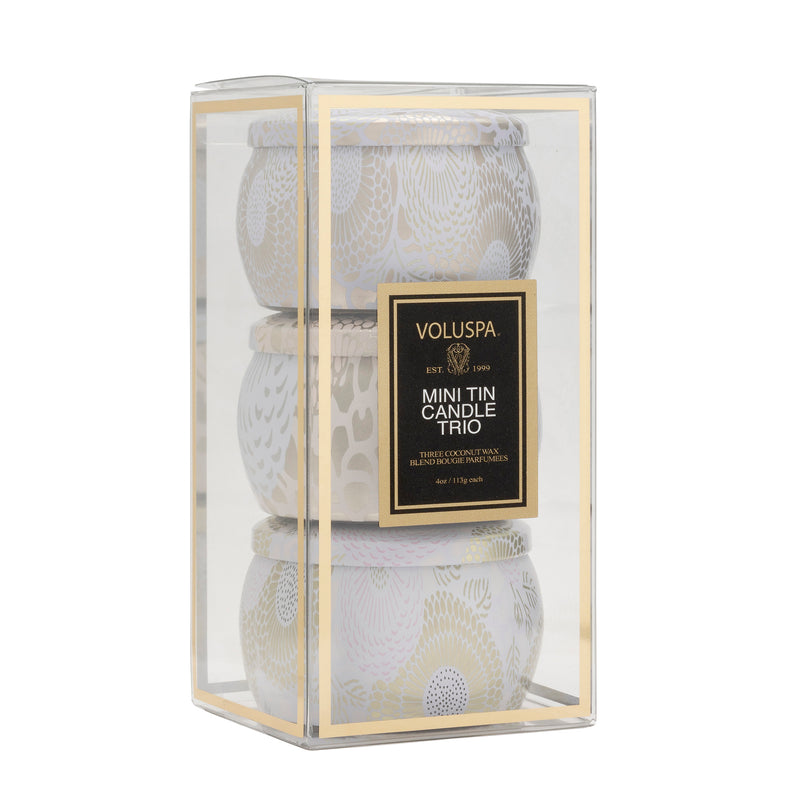 3 Mini Tin Candle Gift Set - view 3