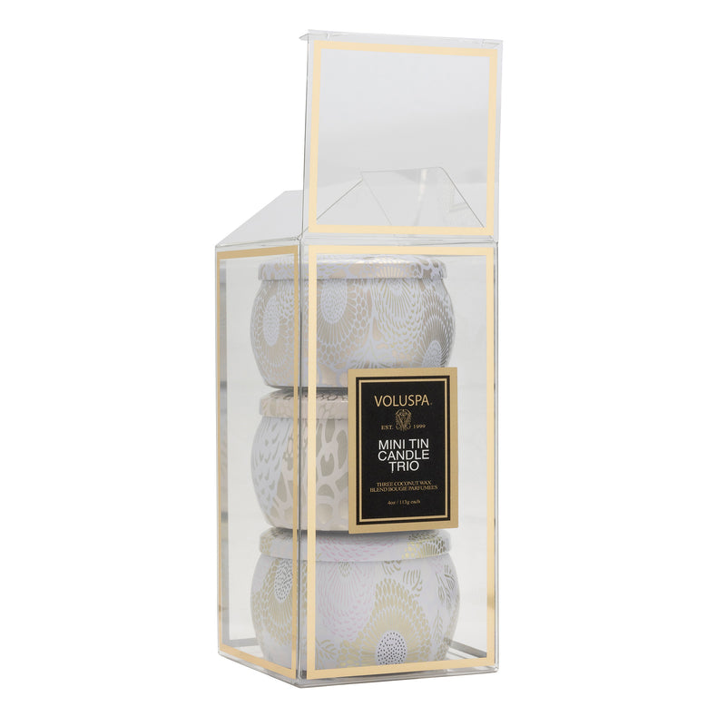 3 Mini Tin Candle Gift Set - view 4