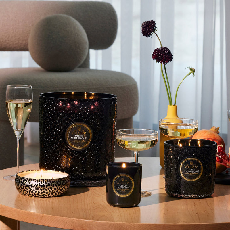 Crisp Champagne - 5 Wick Hearth Candle - view 2