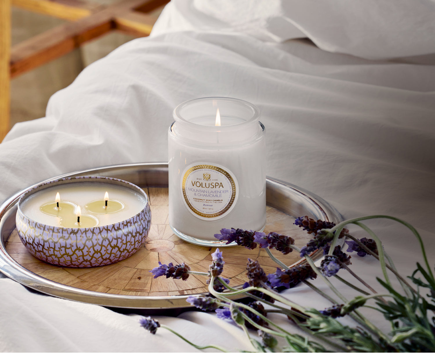 Voluspa Luxury Scented Candle