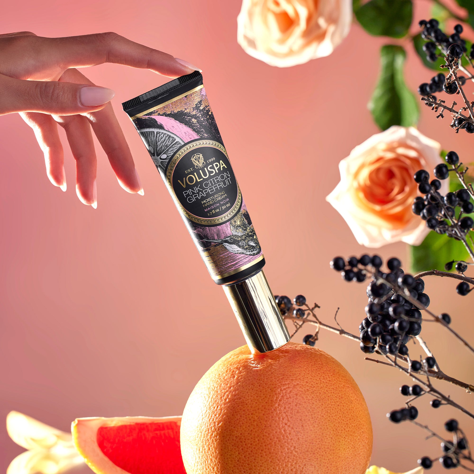 Pink Citron | Hand Cream | VOLUSPA