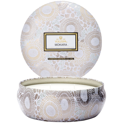 Mokara - 3 Wick Tin Candle