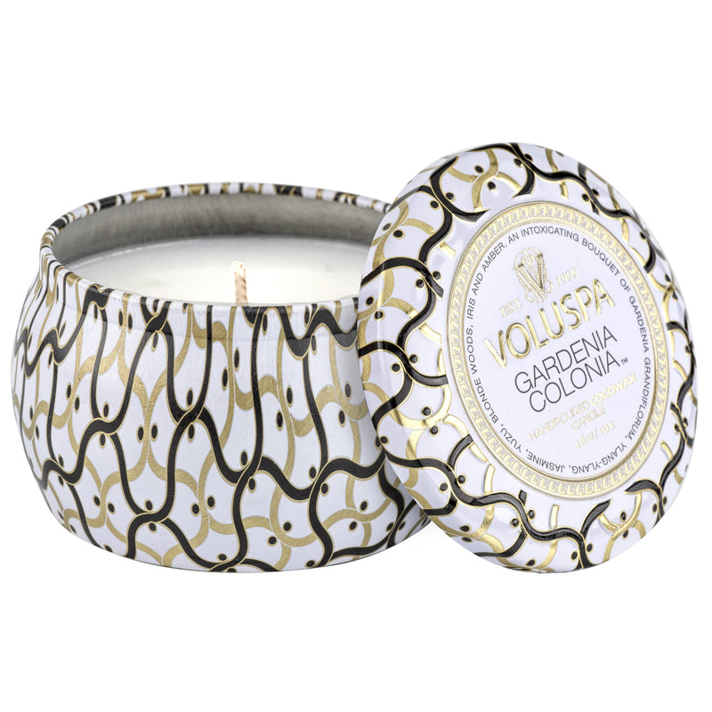 Gardenia Colonia - Mini Tin Candle - view 1
