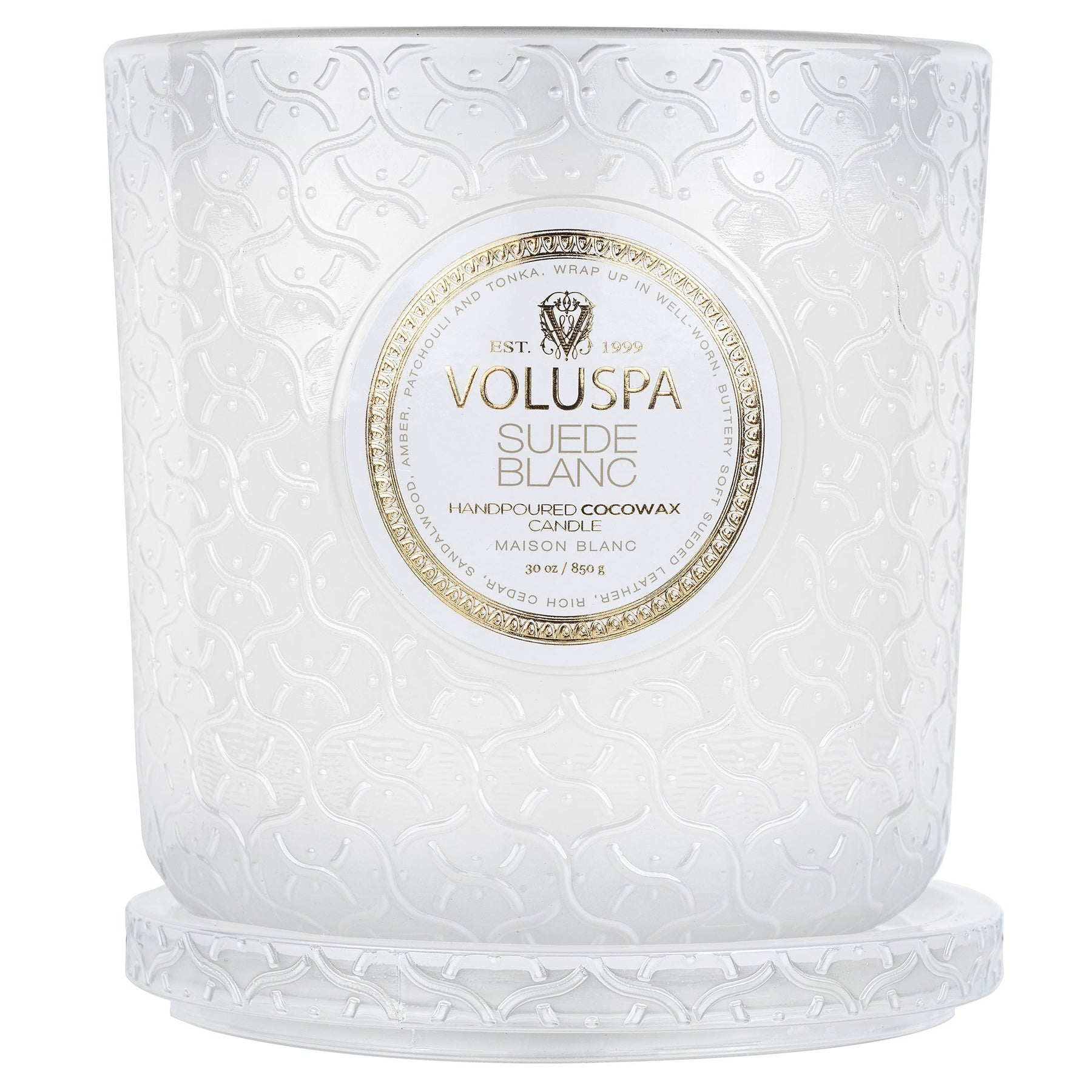 Suede Blanc - Luxe Candle