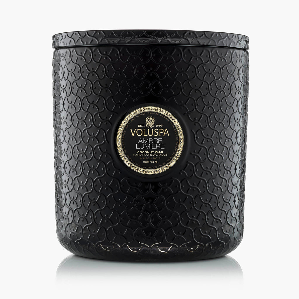 Ambre Lumiere 5 Wick Hearth Candle