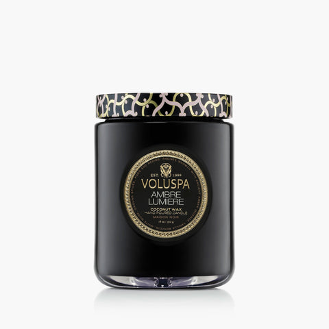 Ambre Lumiere - Large Jar Candle
