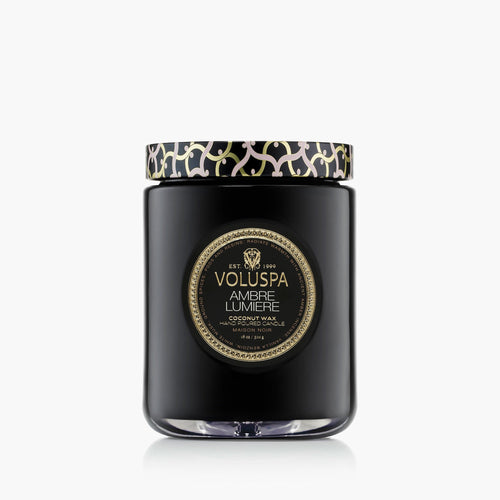 Ambre Lumiere - Large Jar Candle