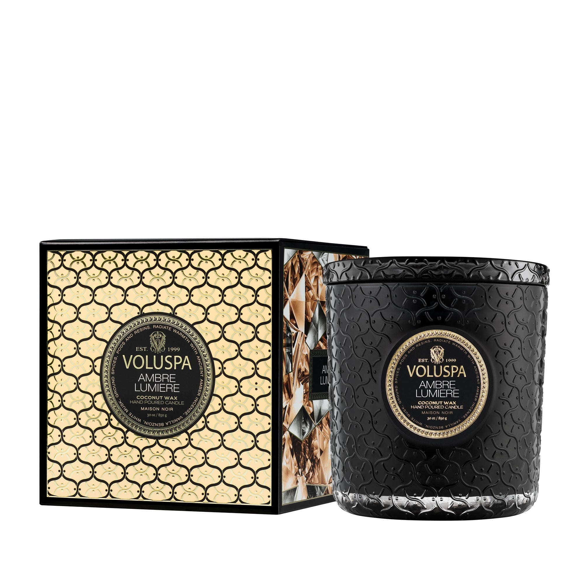 Ambre Lumiere - Luxe Candle