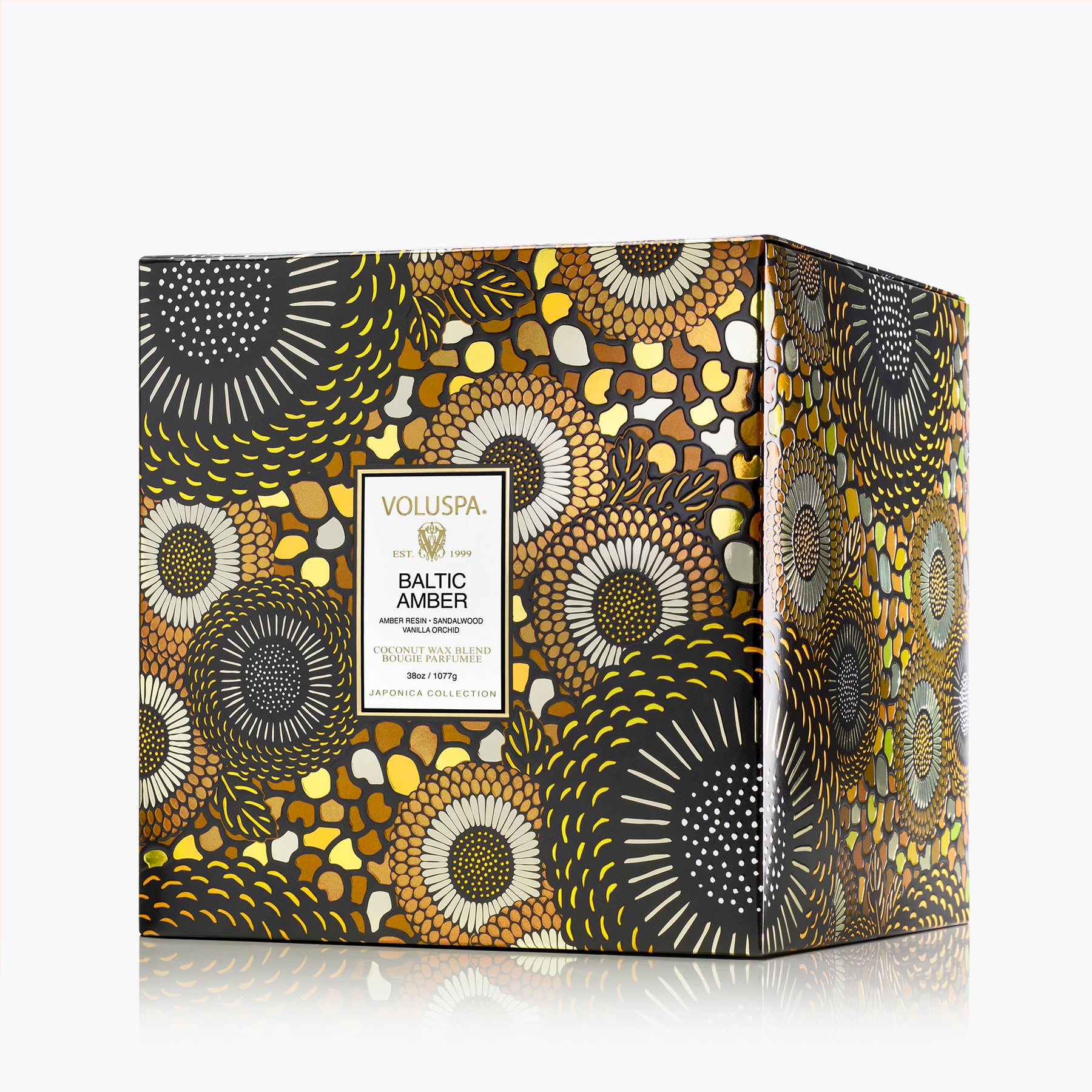 Baltic Amber - 3 Wick Hearth Candle